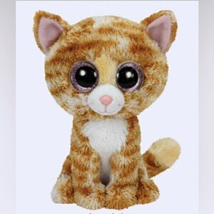 Ty Beanie Baby Tabitha The Tabby Cat Plush stuffed animal collectible